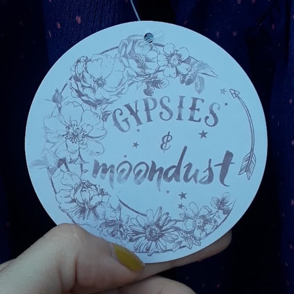 Gypsies & Moondust Kimono Duster Flared Sleeves M - Picture 5 of 7